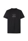 Cleptomanicx M&ouml;we Plate Printshirt Herren - Black