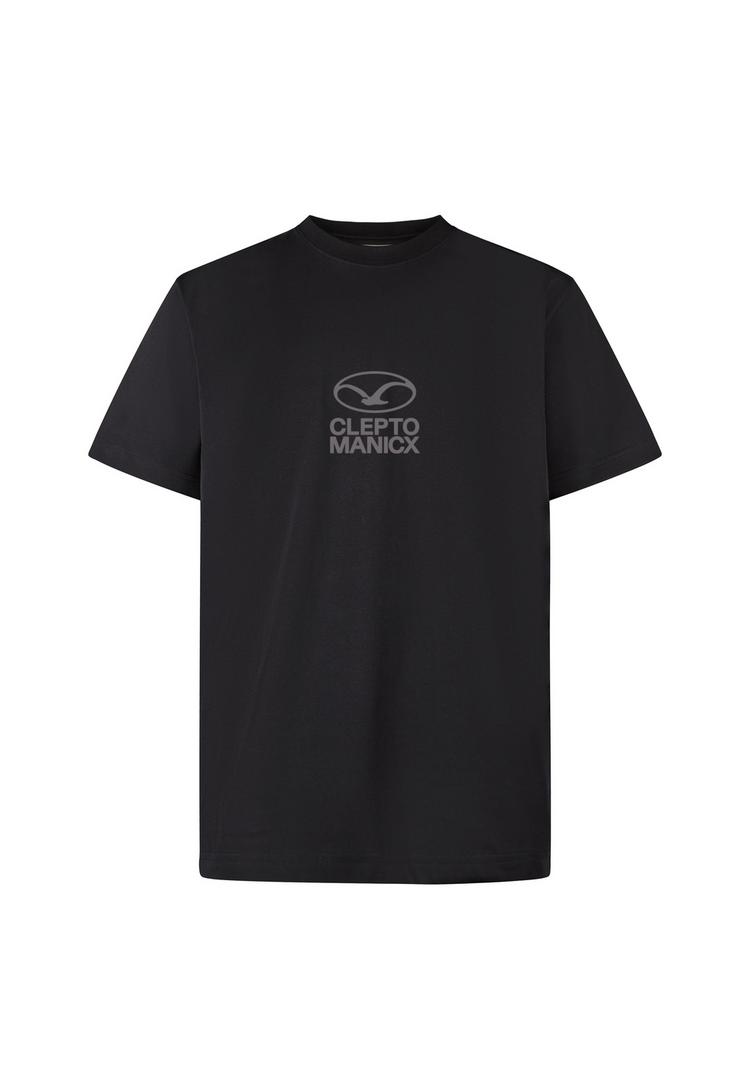 Cleptomanicx Cleptomanicx M&ouml;we Plate Printshirt Herren - Black - 0 | SportScheck