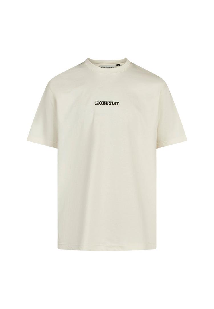 Cleptomanicx Cleptomanicx Hobbyist Printshirt Herren - Raw Undyed - 0 | SportScheck