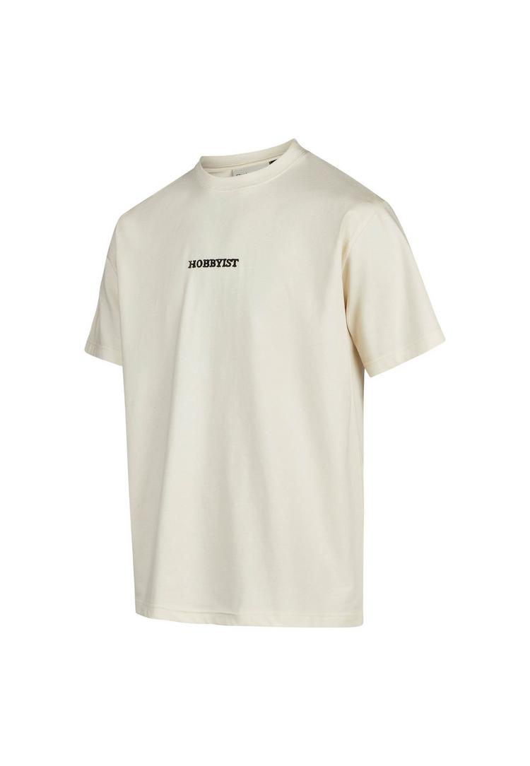 Cleptomanicx Cleptomanicx Hobbyist Printshirt Herren - Raw Undyed - 0 | SportScheck