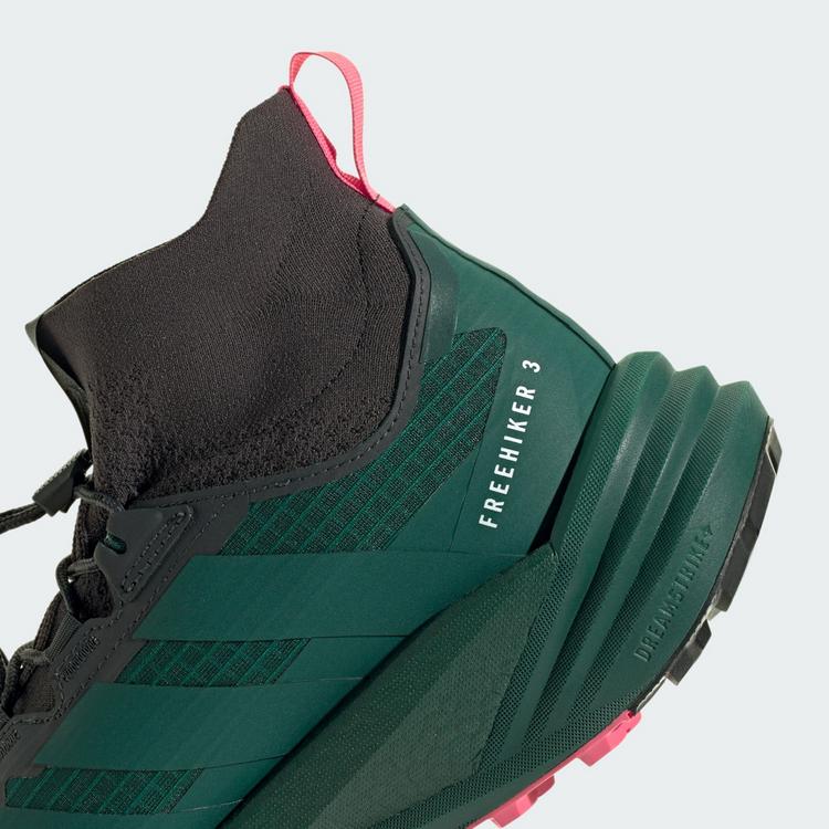 adidas adidas TERREX FREEHIKER 3 Ultra GORE-TEX Wanderschuhe Herren - Collegiate Green / Collegiate Green / Carbon - 6 | SportScheck