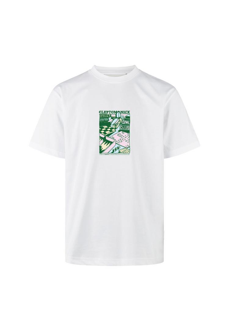 Cleptomanicx Cleptomanicx Gamer Printshirt Herren - White - 0 | SportScheck