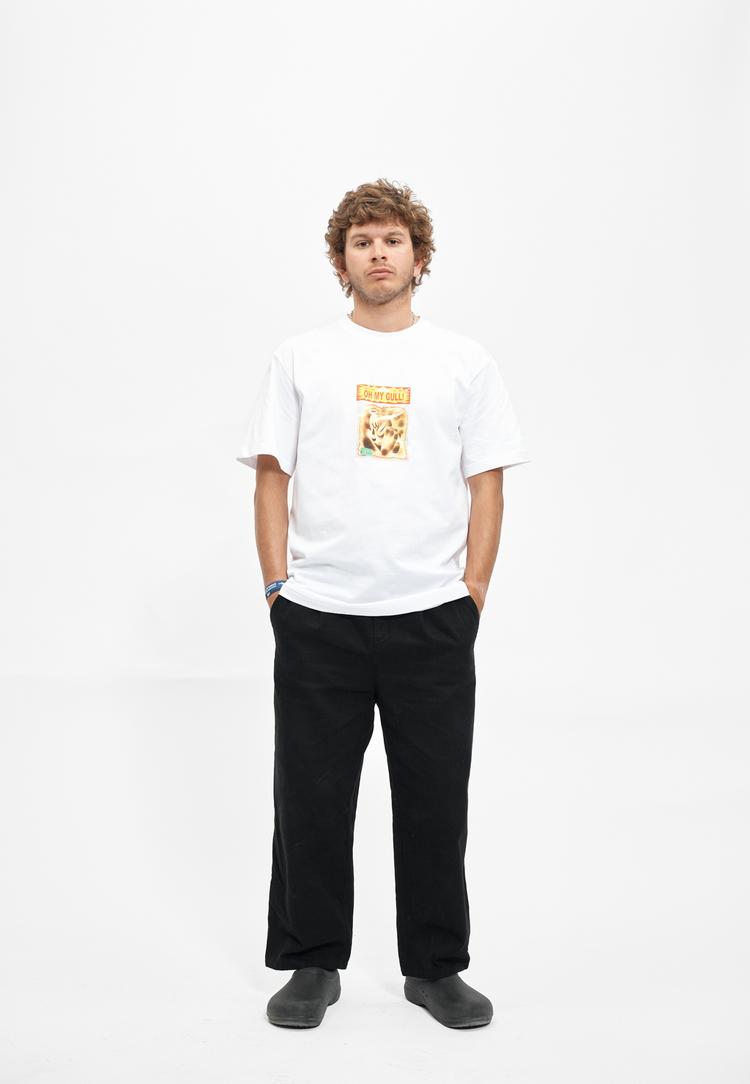 Cleptomanicx Cleptomanicx Oh my Gull.. Printshirt Herren - White - 0 | SportScheck