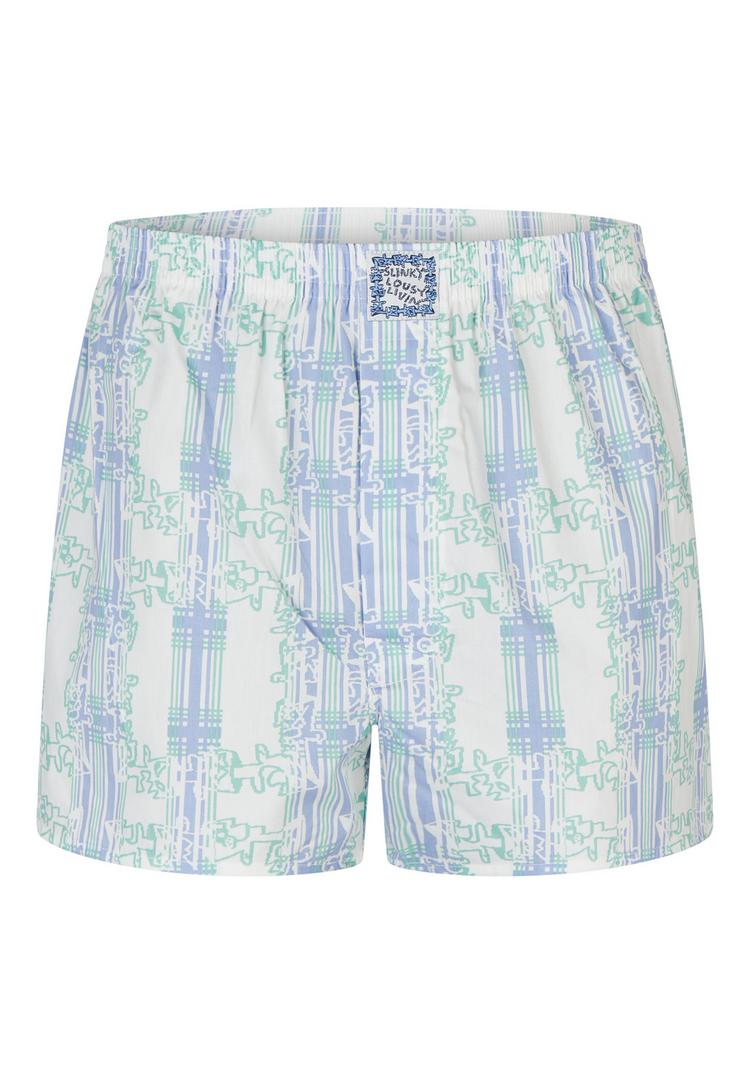 Lousy Livin Lousy Livin Slinky Unterhose Herren - White & Poseidon - 0 | SportScheck