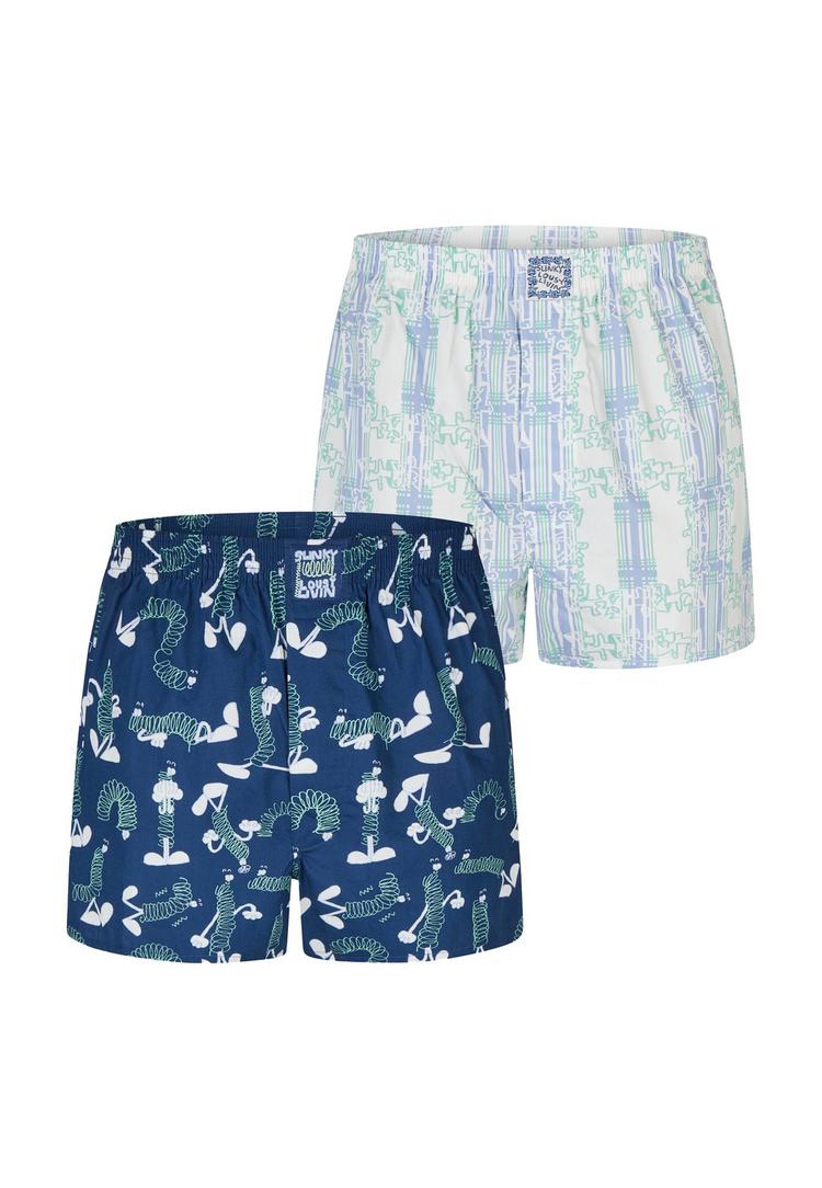 Lousy Livin Lousy Livin Slinky Unterhose Herren - White & Poseidon - 1 | SportScheck