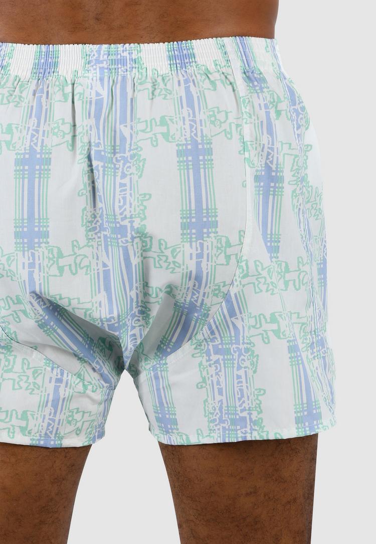 Lousy Livin Lousy Livin Slinky Unterhose Herren - White & Poseidon - 6 | SportScheck