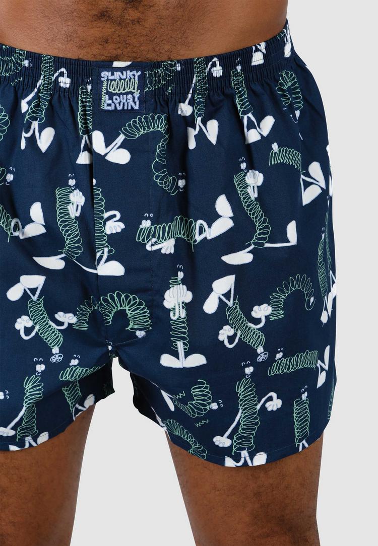 Lousy Livin Lousy Livin Slinky Unterhose Herren - White & Poseidon - 7 | SportScheck
