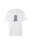 Cleptomanicx Hello Printshirt Herren - White