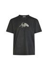 Cleptomanicx Artefacts Printshirt Herren - Black