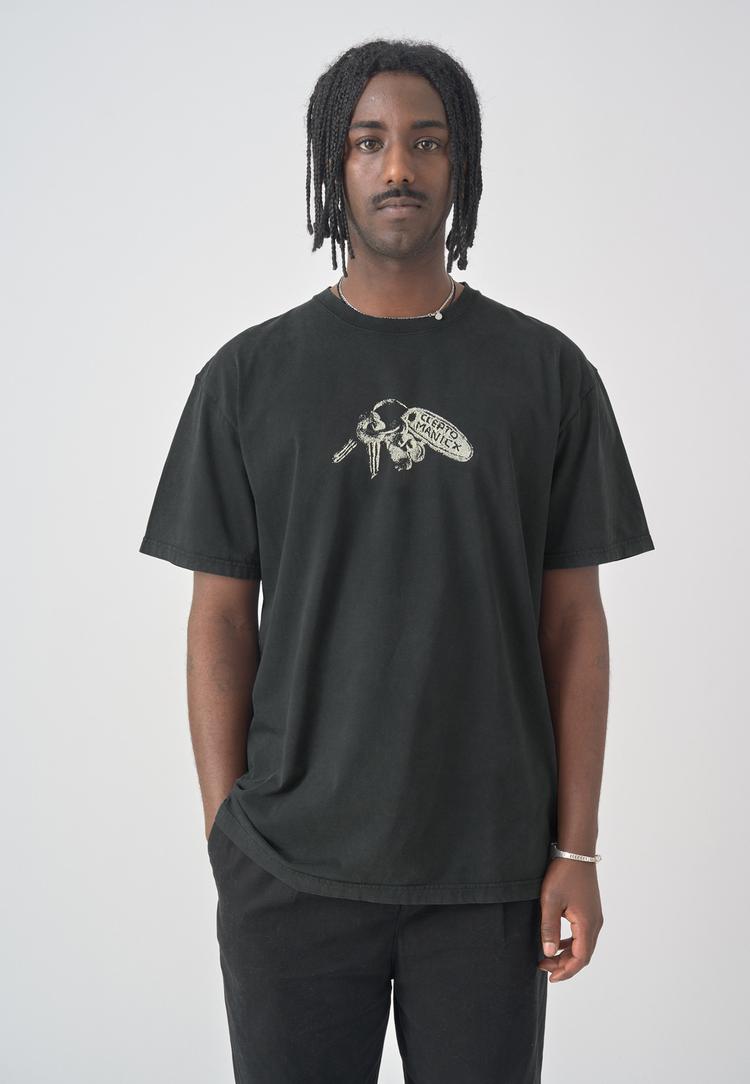 Cleptomanicx Cleptomanicx Artefacts Printshirt Herren - Black - 0 | SportScheck