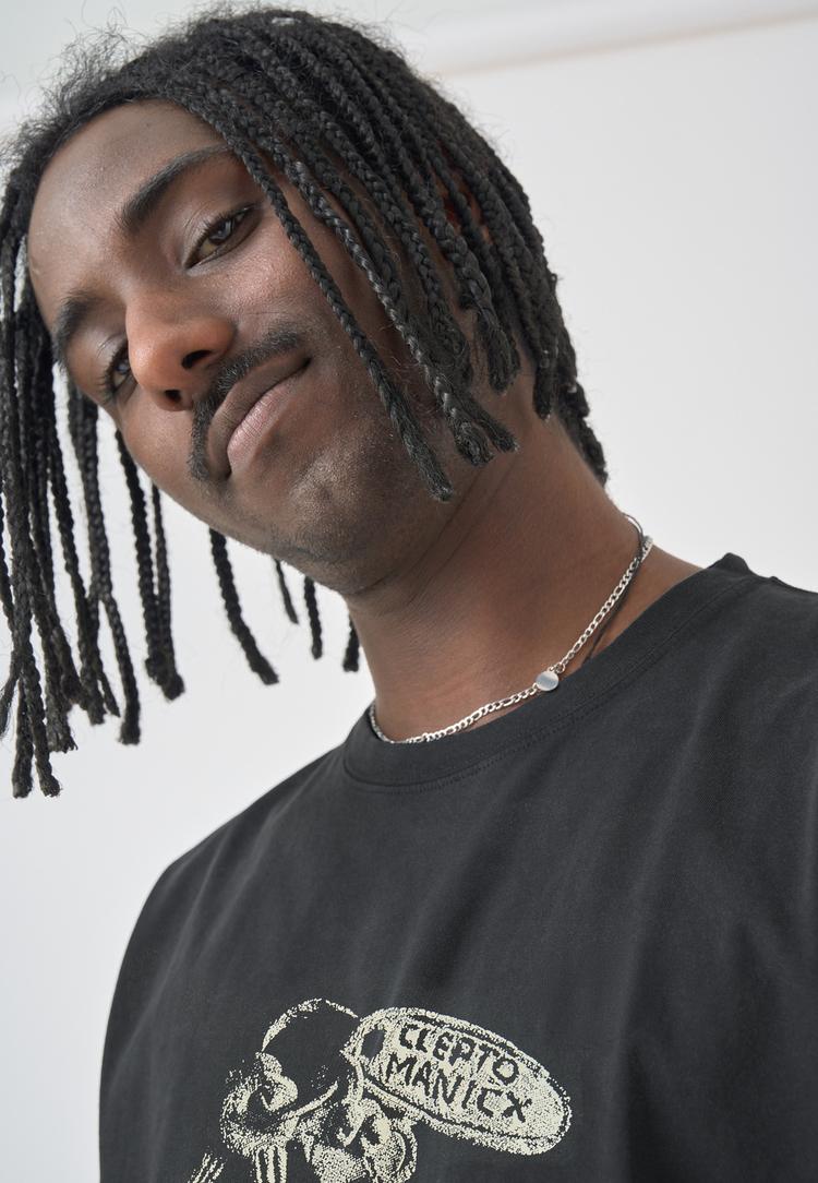 Cleptomanicx Cleptomanicx Artefacts Printshirt Herren - Black - 0 | SportScheck