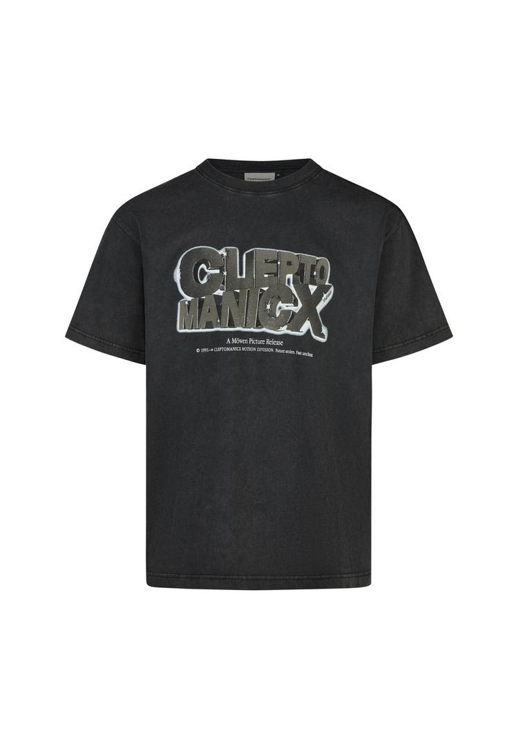 Cleptomanicx Cleptomanicx Cromicx Printshirt Herren - Black - 0 | SportScheck