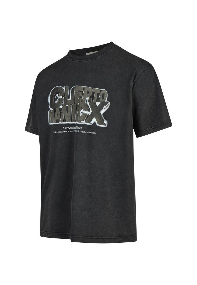 Cleptomanicx Cleptomanicx Cromicx Printshirt Herren - Black - 0 | SportScheck