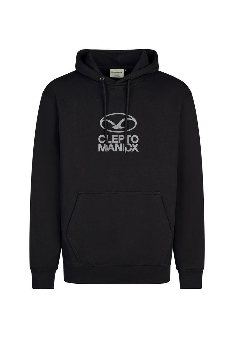 Cleptomanicx Cleptomanicx M&ouml;we Plate Hoodie Herren - Black - 0 | SportScheck