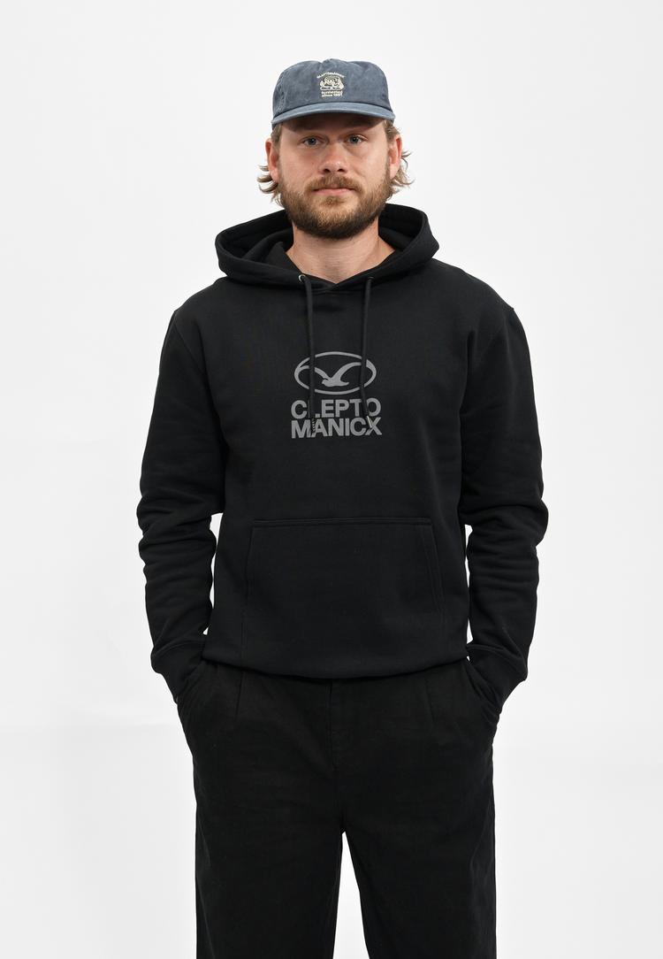 Cleptomanicx Cleptomanicx M&ouml;we Plate Hoodie Herren - Black - 1 | SportScheck