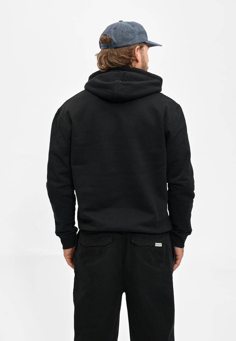 Cleptomanicx Cleptomanicx M&ouml;we Plate Hoodie Herren - Black - 2 | SportScheck