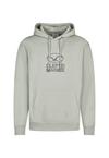 Cleptomanicx M&ouml;we Plate Hoodie Herren - Wrought Iron