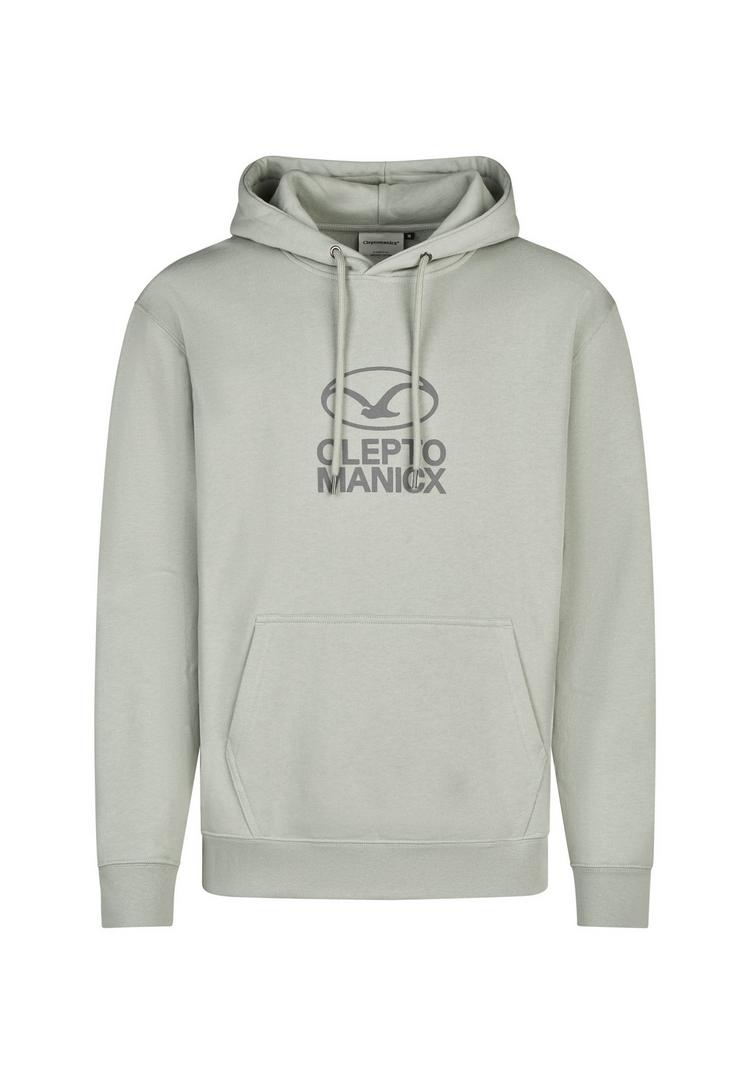 Cleptomanicx Cleptomanicx M&ouml;we Plate Hoodie Herren - Wrought Iron - 0 | SportScheck