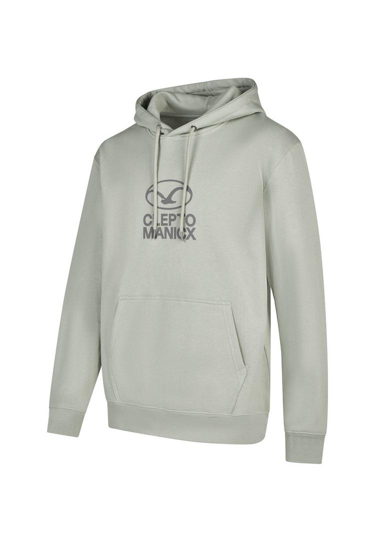 Cleptomanicx Cleptomanicx M&ouml;we Plate Hoodie Herren - Wrought Iron - 0 | SportScheck