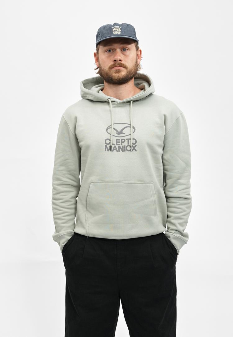 Cleptomanicx Cleptomanicx M&ouml;we Plate Hoodie Herren - Wrought Iron - 1 | SportScheck