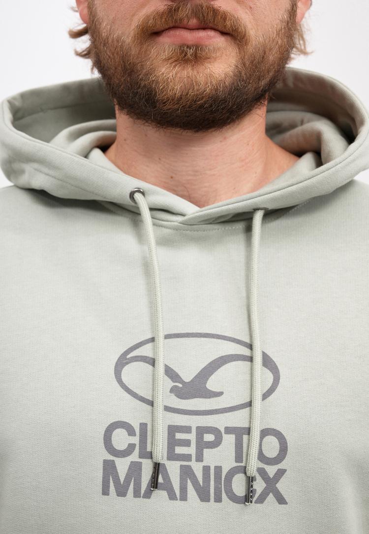 Cleptomanicx Cleptomanicx M&ouml;we Plate Hoodie Herren - Wrought Iron - 2 | SportScheck