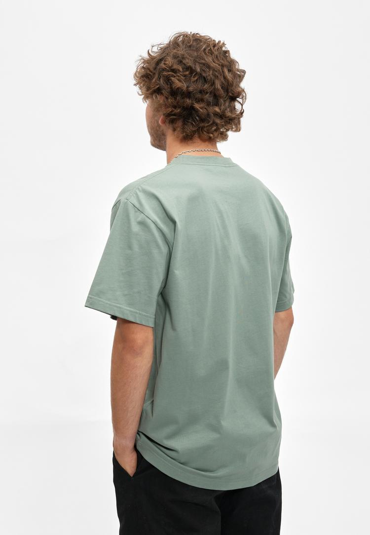 Cleptomanicx Cleptomanicx Walk the Gull Printshirt Herren - Laurel Wreath - 2 | SportScheck