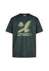 Cleptomanicx Always the Sun.. Printshirt Herren - Urban Gray