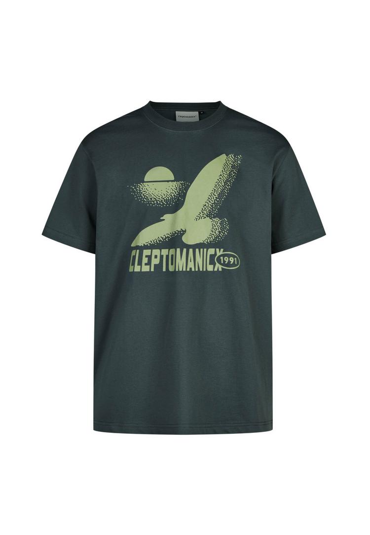 Cleptomanicx Cleptomanicx Always the Sun.. Printshirt Herren - Urban Gray - 0 | SportScheck