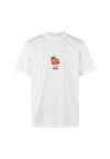 Cleptomanicx Hamburg Soup Printshirt Herren - White
