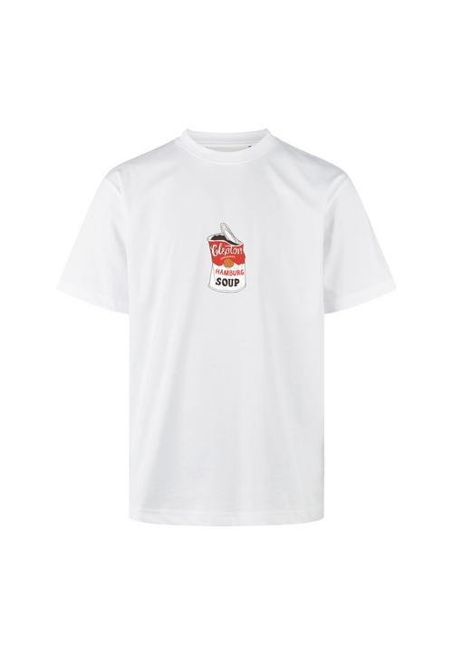Cleptomanicx Hamburg Soup Printshirt Herren