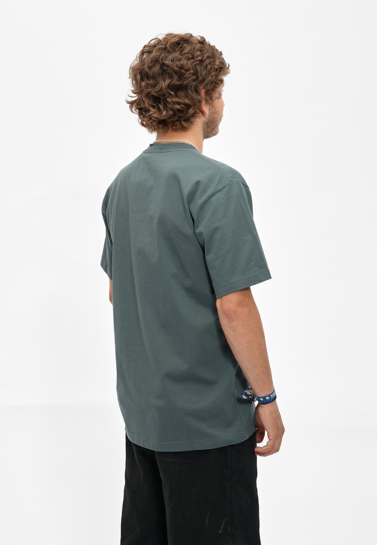 Cleptomanicx Cleptomanicx Always the Sun.. Printshirt Herren - Urban Gray - 2 | SportScheck
