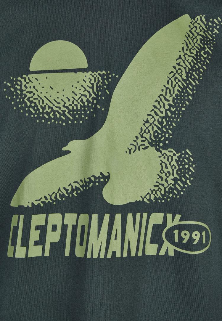 Cleptomanicx Cleptomanicx Always the Sun.. Printshirt Herren - Urban Gray - 2 | SportScheck
