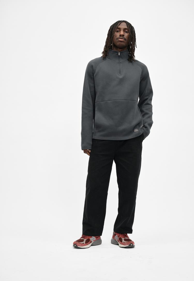 Cleptomanicx Cleptomanicx Double Longsweat Herren - Asphalt - 0 | SportScheck