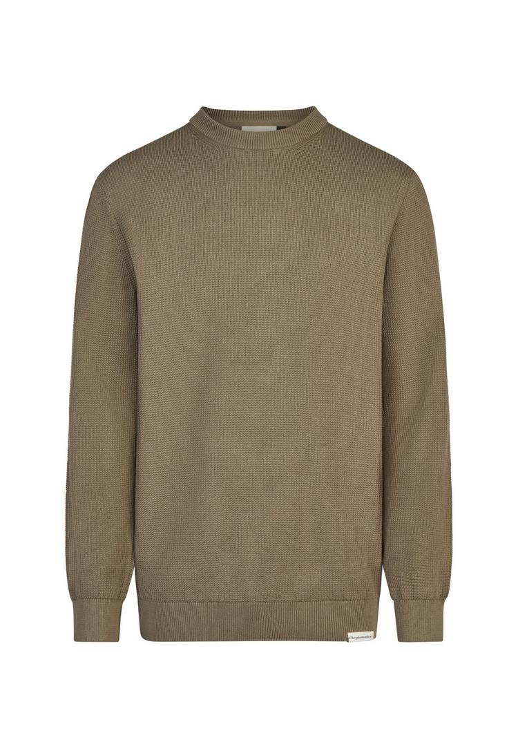 Cleptomanicx Cleptomanicx Purl Knit Strickpullover Herren - Tea Leaf - 0 | SportScheck