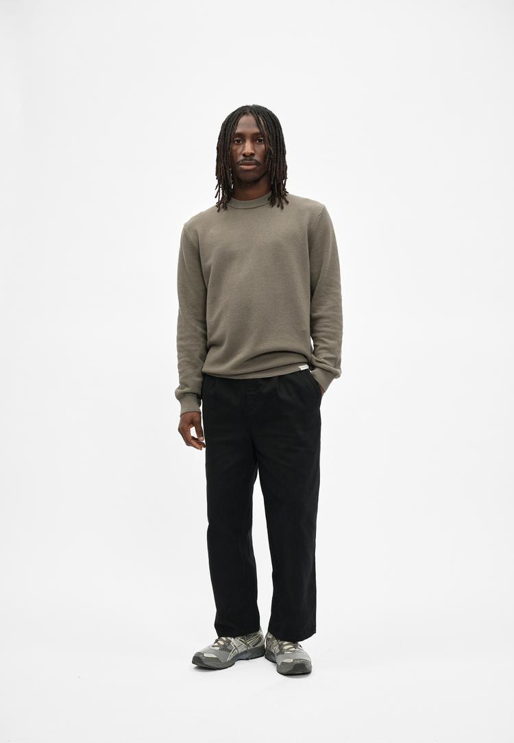 Cleptomanicx Cleptomanicx Purl Knit Strickpullover Herren - Tea Leaf - 0 | SportScheck