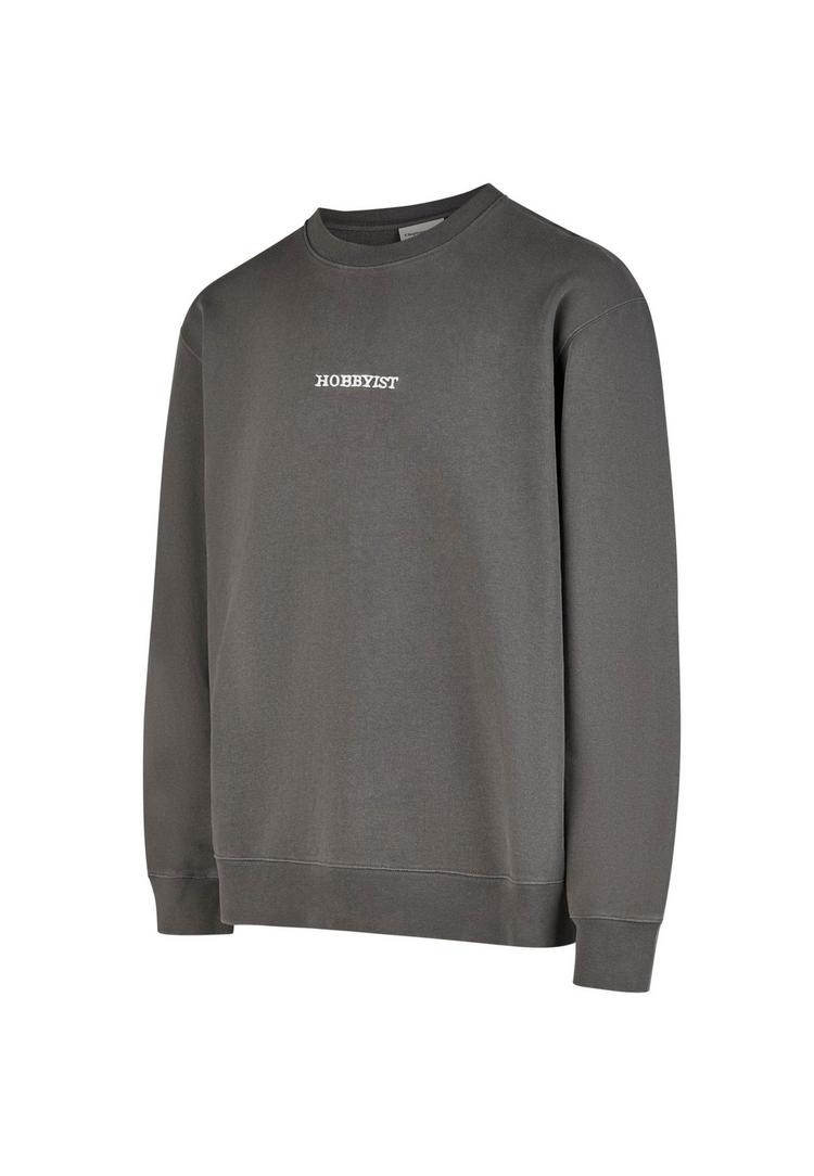 Cleptomanicx Cleptomanicx Hobby Sweatshirt Herren - Asphalt - 0 | SportScheck