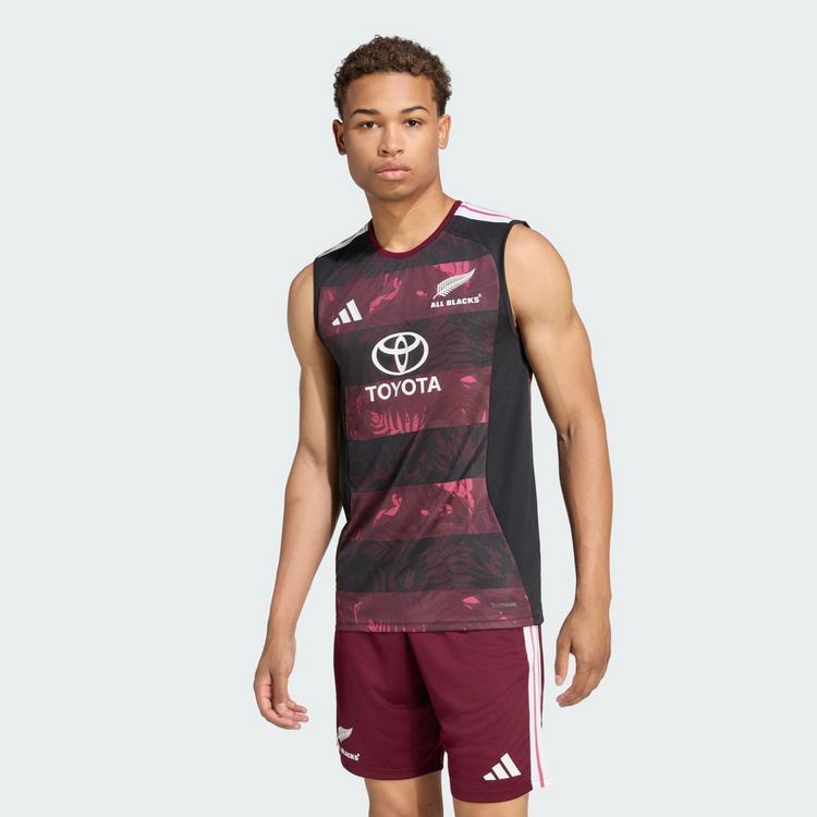 adidas adidas All Blacks Singlet, S&uuml;dafrika-Tour Funktionstank Herren - Maroon - 0 | SportScheck