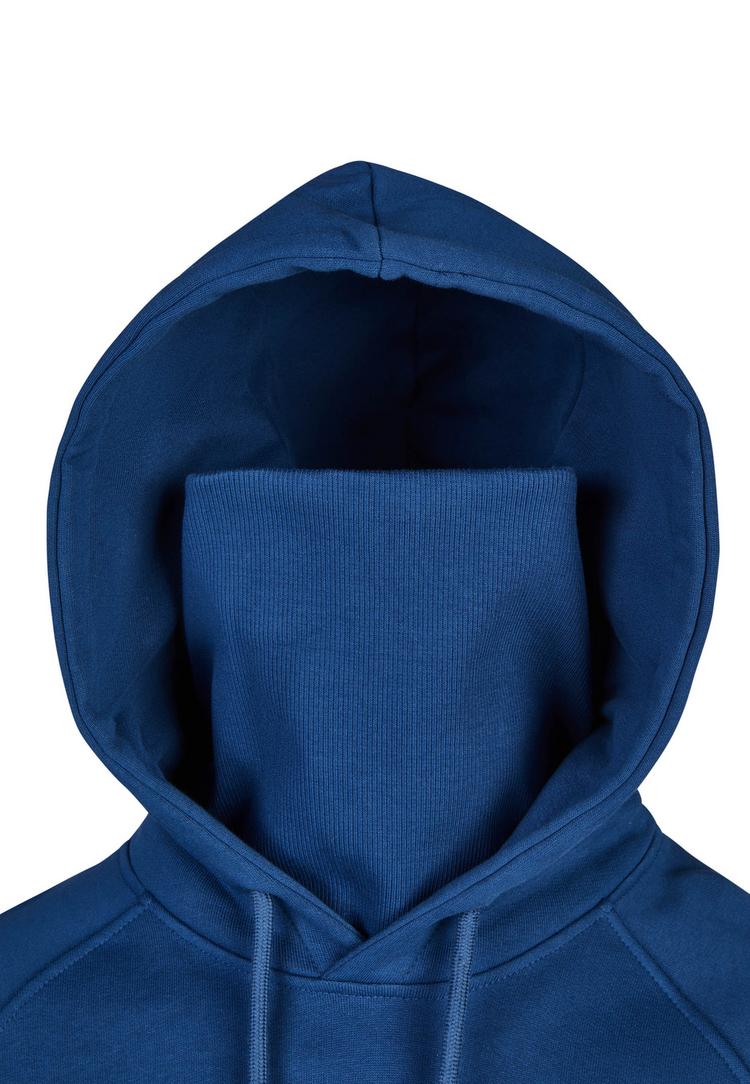 Cleptomanicx Cleptomanicx Mask Hoodie Herren - Estate Blue - 2 | SportScheck