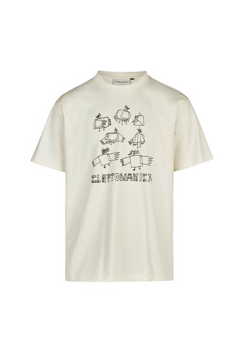 Cleptomanicx Square Gull Printshirt Herren