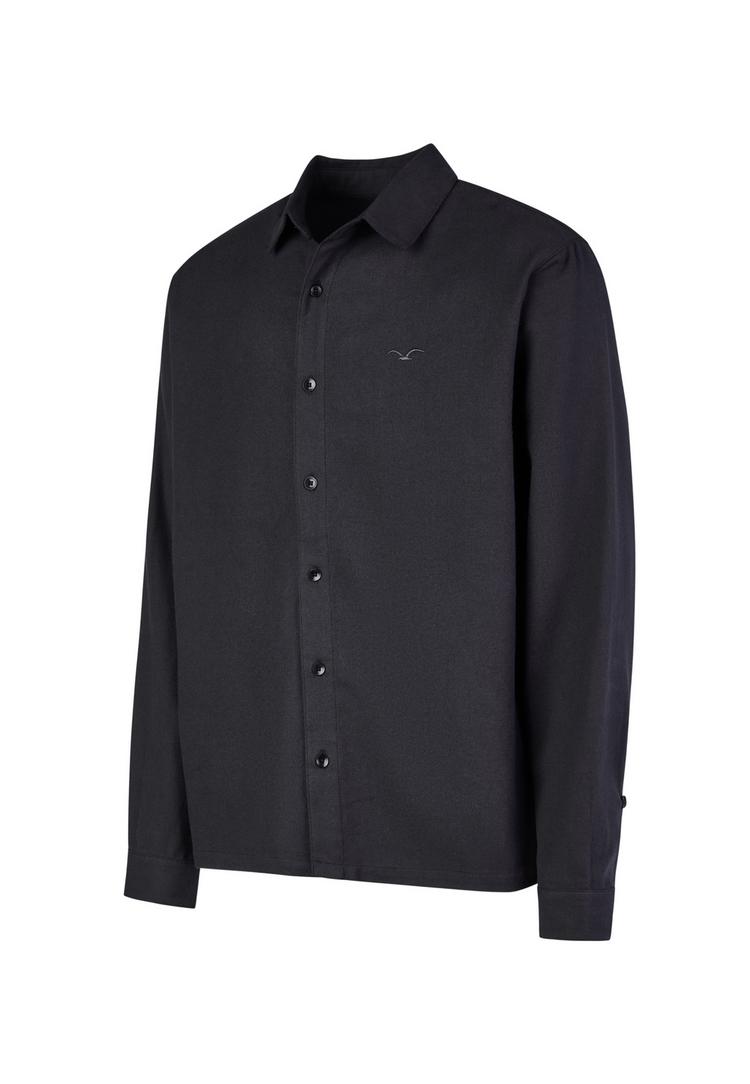 Cleptomanicx Cleptomanicx Ligull Flannel Langarmhemd Herren - Blue Graphite - 0 | SportScheck