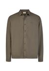 Cleptomanicx Ligull Flannel Langarmhemd Herren - Tea Leaf