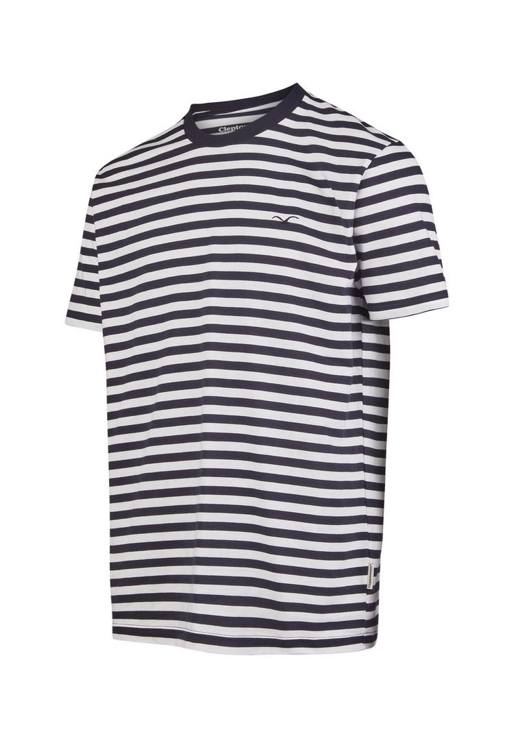 Cleptomanicx Cleptomanicx Ligull Stripe T-Shirt Herren - Sky Captain - 1 | SportScheck