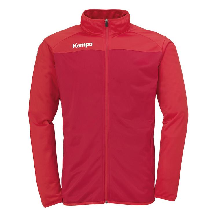 Kempa Kempa PRIME POLY JACKE Kids Trainingsjacke Kinder - chilirot/rot - 0 | SportScheck