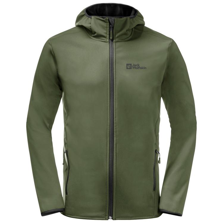 Jack Wolfskin Jack Wolfskin BORNBERG HOODY M Softshelljacke Herren - night blue - 0 | SportScheck