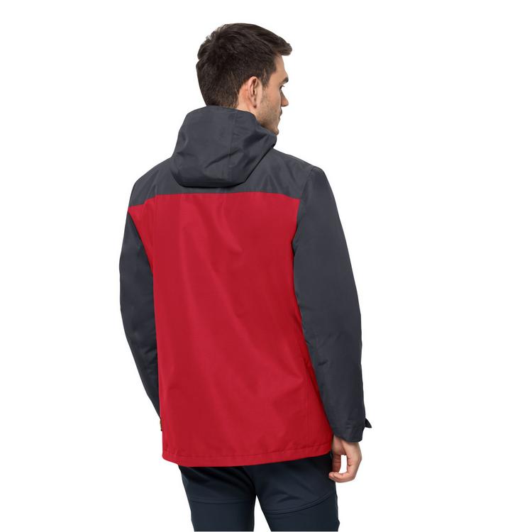 Jack Wolfskin Jack Wolfskin TAUBENBERG 3IN1 JKT M Doppeljacke Herren - hot choc - 0 | SportScheck
