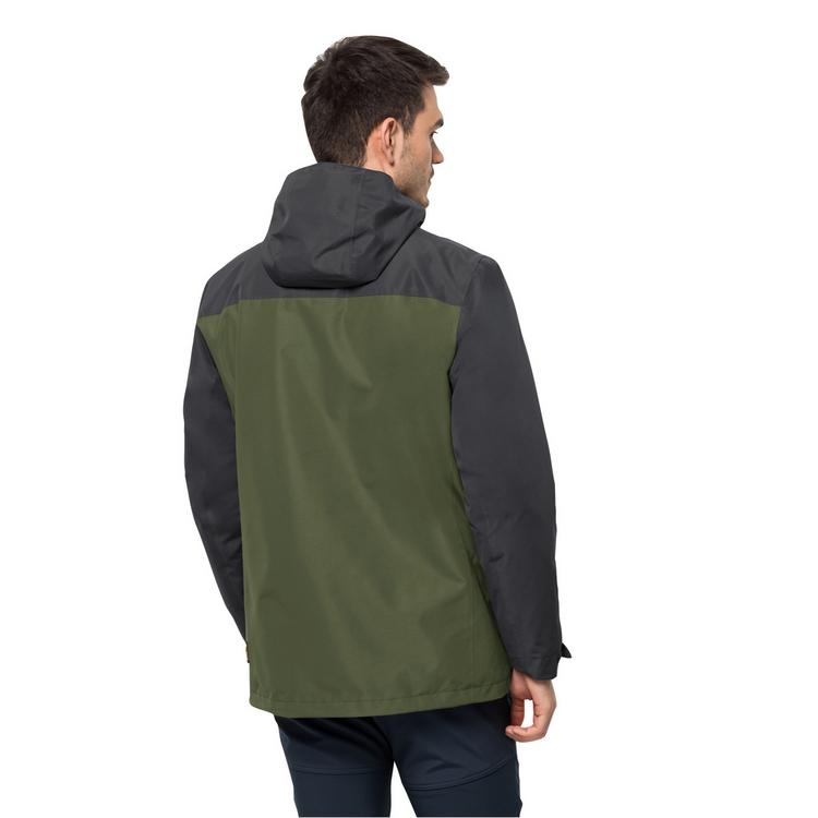 Jack Wolfskin Jack Wolfskin TAUBENBERG 3IN1 JKT M Doppeljacke Herren - hot choc - 2 | SportScheck