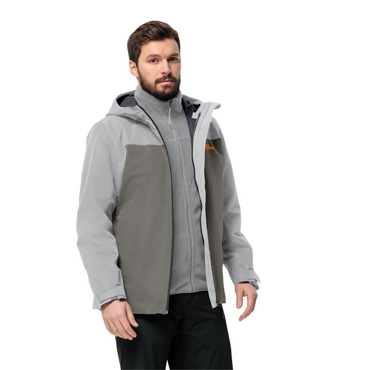 Jack Wolfskin Jack Wolfskin TAUBENBERG 3IN1 JKT M Doppeljacke Herren - hot choc - 2 | SportScheck