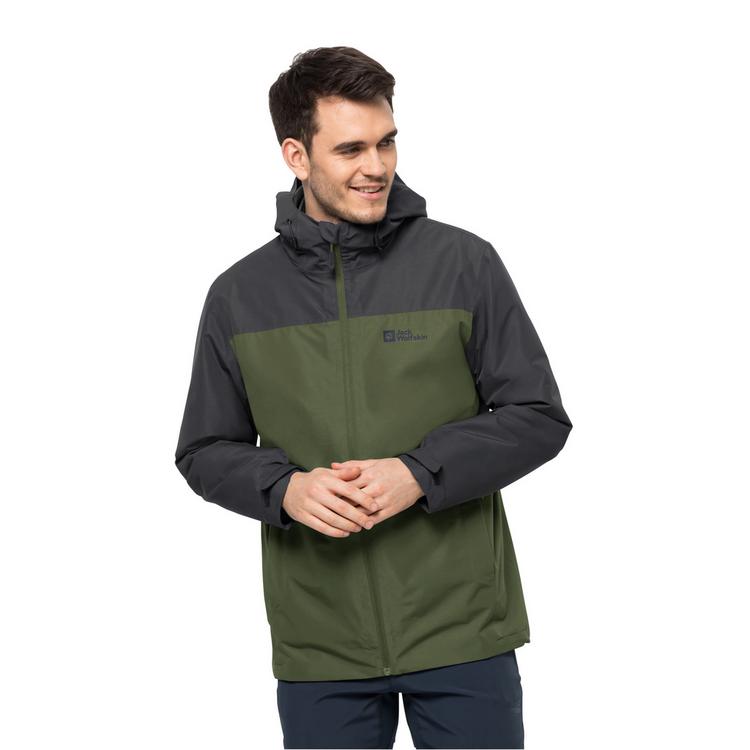 Jack Wolfskin Jack Wolfskin TAUBENBERG 3IN1 JKT M Doppeljacke Herren - hot choc - 7 | SportScheck