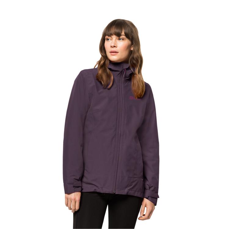 Jack Wolfskin Jack Wolfskin MOONRISE 3IN1 JKT W Doppeljacke Damen - lemon ice - 9 | SportScheck