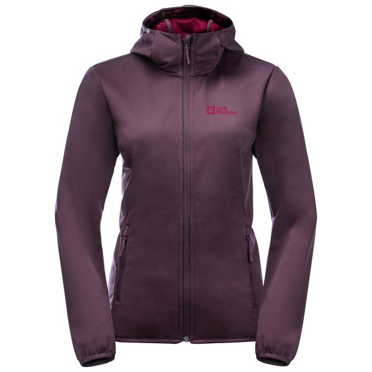 Jack Wolfskin Jack Wolfskin WINDHAIN HOODY W Softshelljacke Damen - night blue - 1 | SportScheck